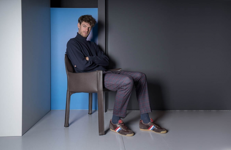 The Belvedere showroom is the photo shoot location for the New Serafini Fall / Winter 2018 Campaign 