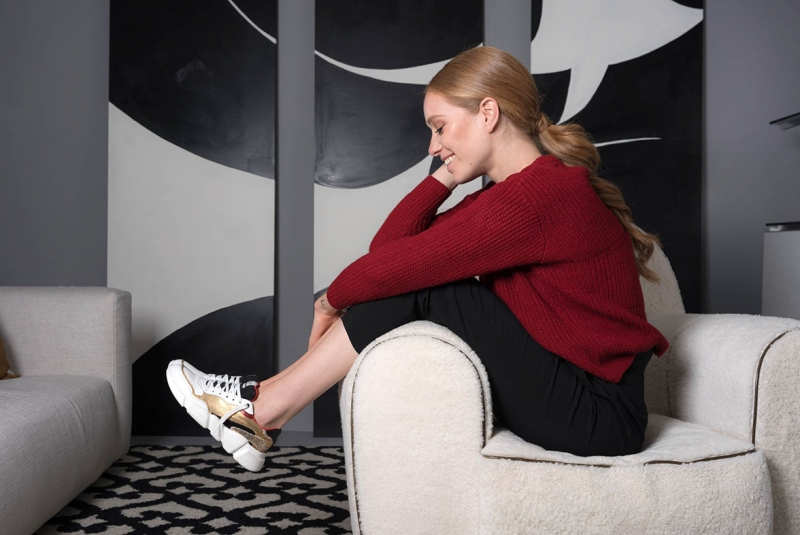 The Belvedere showroom is the photo shoot location for the New Serafini Fall / Winter 2018 Campaign 