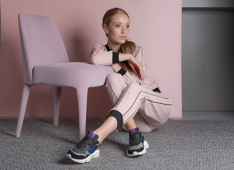 The Belvedere showroom is the photo shoot location for the New Serafini Fall / Winter 2018 Campaign 
