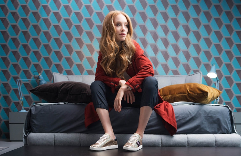 The Belvedere showroom is the photo shoot location for the New Serafini Fall / Winter 2018 Campaign 